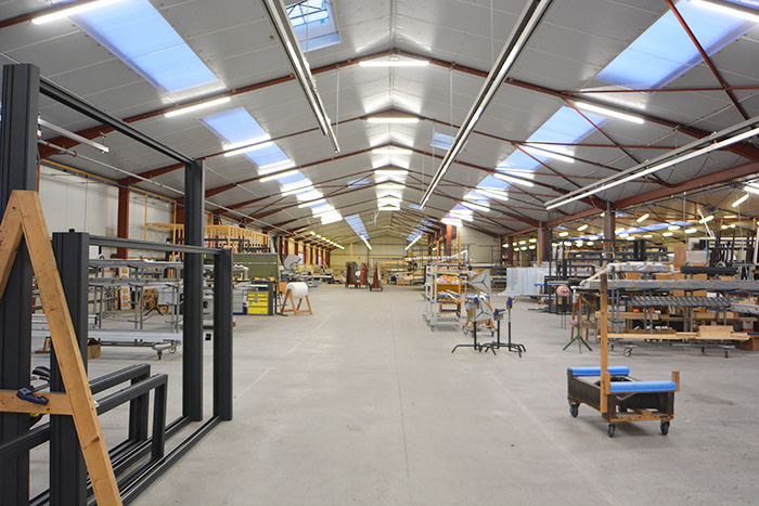 Atelier de production à Corlay
