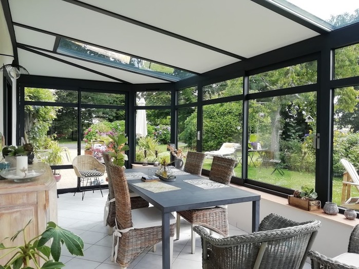 Intérieur d'une véranda