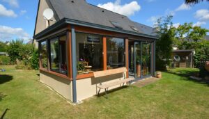 Extension de maison en bois