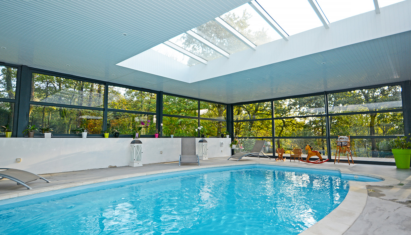 Extension couverture de piscine