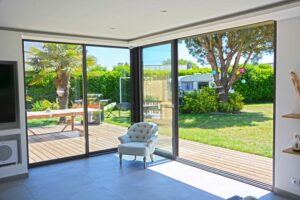 Intérieur d'une extension de maison